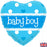 18" Foil Heart Balloon Baby Boy Or Girl