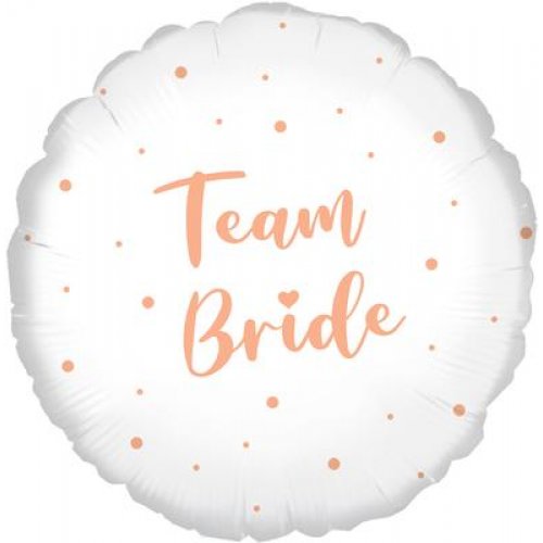 Foil Balloon Team Bride 43.5 cm