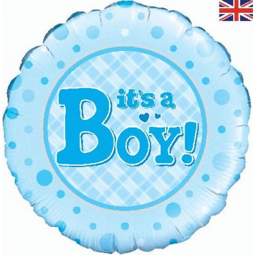 18" Foil Balloon Its A Girl Or Boy