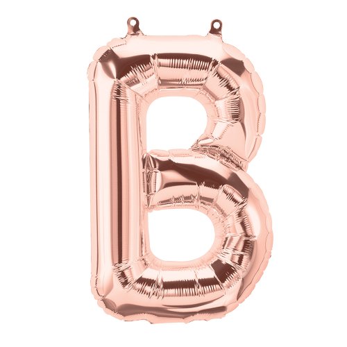 16" Rose Gold Foil Balloon Alpha B