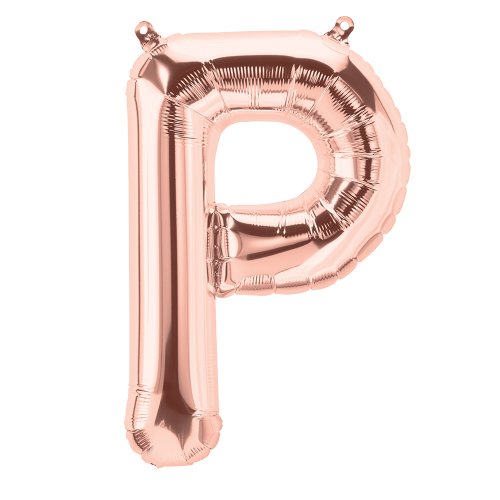 16" Rose Gold Foil Balloon Alpha P