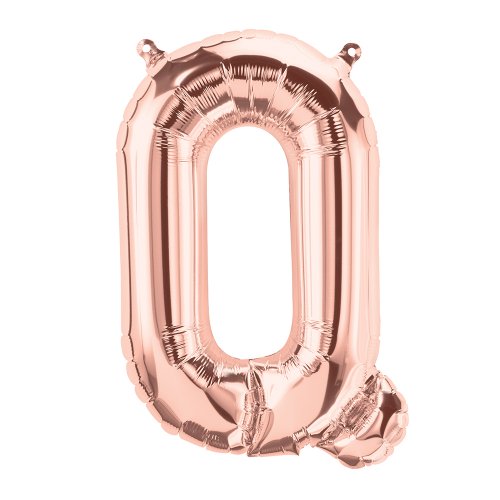 16" Rose Gold Foil Balloon Alpha Q