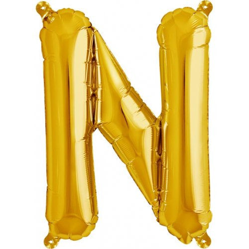 16'' Gold Foil Balloon Alpha N