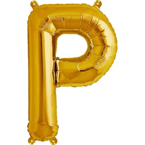 16'' Gold Foil Balloon Alpha P