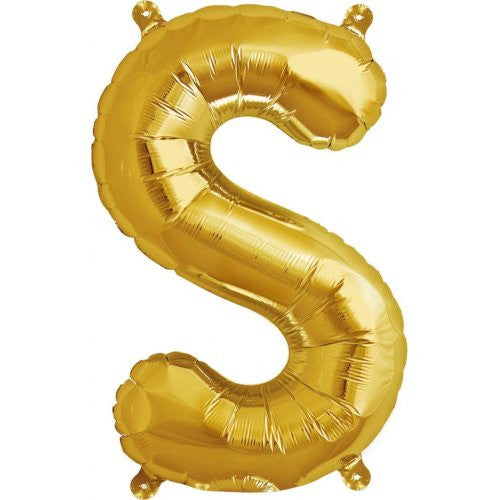 16'' Gold Foil Balloon Alpha S