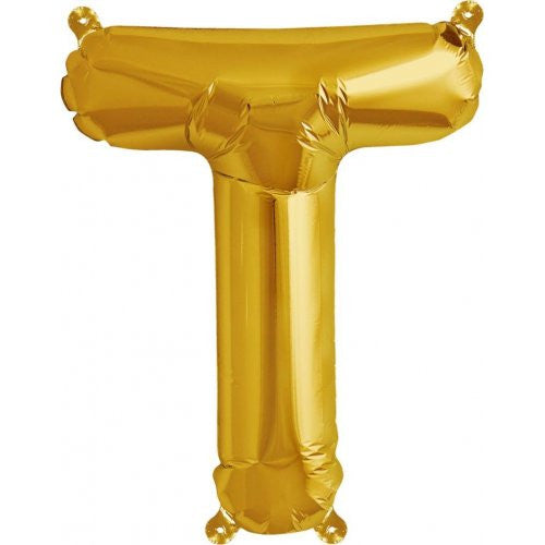 16'' Gold Foil Balloon Alpha T