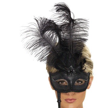 Fever Baroque Fantasy Black Eyemask