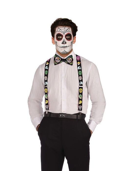 Bow Tie Day of The Dead