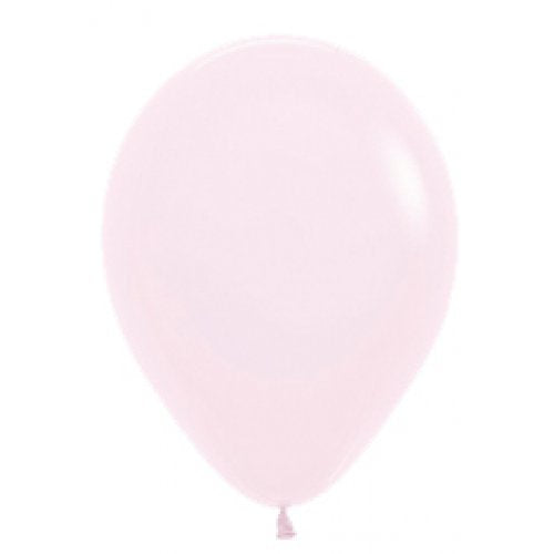 Decrotex 100 Pack Pastel Matte Pink 30cm Balloon