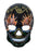 Day of The Dead Flaming Eyes Face Mask