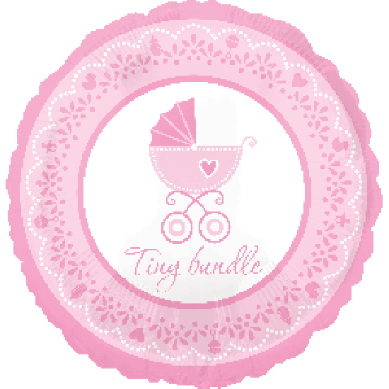 Foil 18" Celebrate Baby Girl