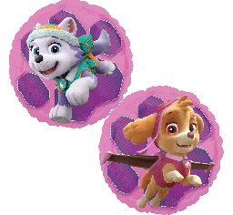 Foil Balloon 18" Paw Patrol Girls