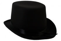 Top Hat Satin Black