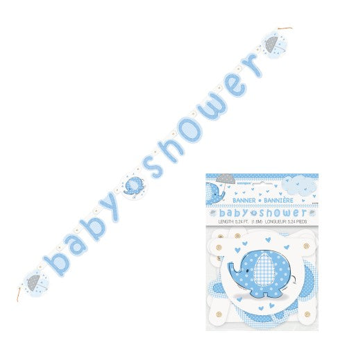 Umbrellaphant Baby Shower Baby Shower Jointed Banner 1.6m (5.24')