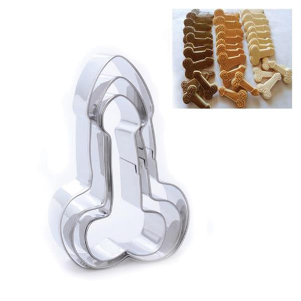 Penis Cookie Cutter  3 Pieces