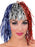 Patriotic Tinsel Wig