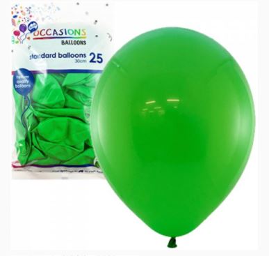 Standard Balloons 25 Pack 30cm