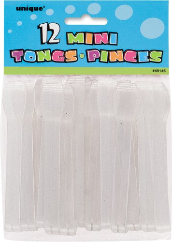 Mini Tongs Pack of 12