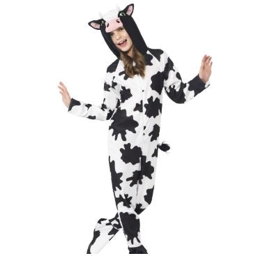 All in One with Hood Cow Costume