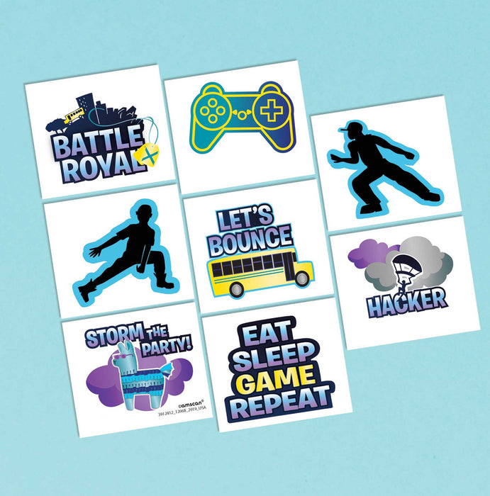 Battle Royal Tattoo Favors Assorted Designs