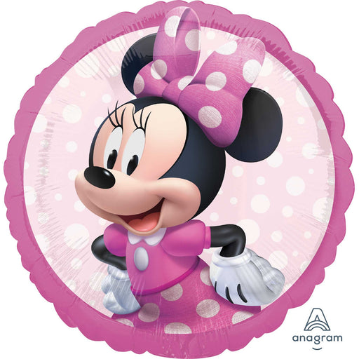 Foil Balloon Minnie Mouse Forever 45cm