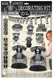 Bone Appetite - Decor Kit 10 Pc Mix