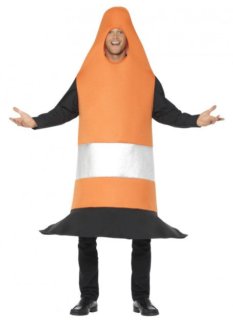 Adult Traffic Cone Costume