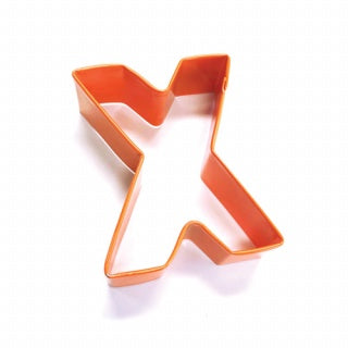 Letter X Cookie Cutter Orange