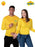 Yellow Wiggle Top- Adult Standard Costume