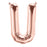 16" Rose Gold Foil Balloon Alpha U