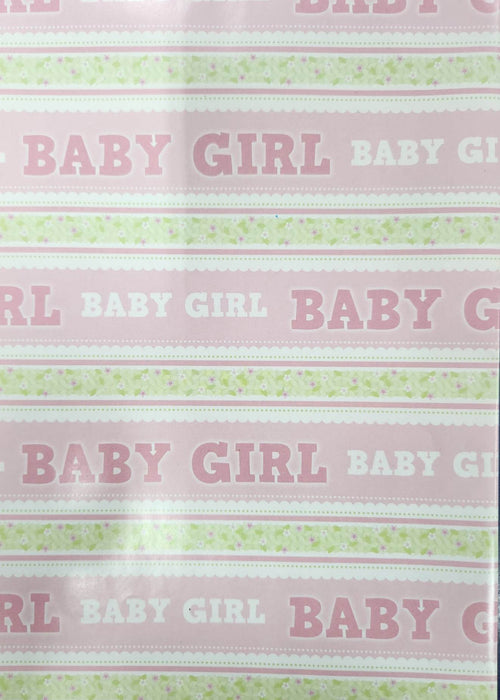 Baby Girl Wrapping Paper