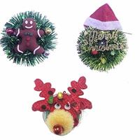 Assorted Christmas LED Badge