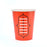 AFL Footy Paper Cups 250ml Pk8