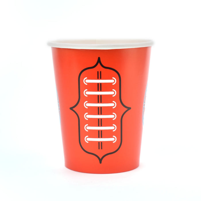 AFL Footy Paper Cups 250ml Pk8