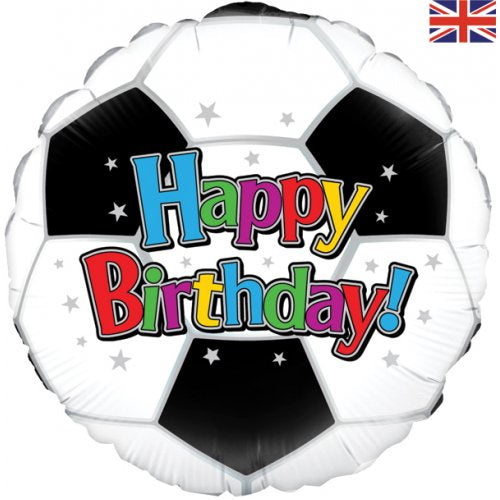 Soccer Happy Birthday Foil