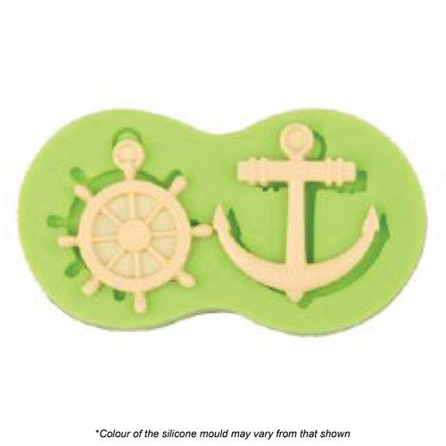 Anchor And Helm Silicone Mould