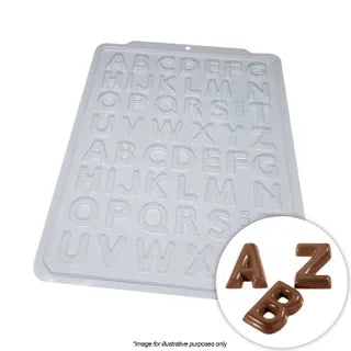 Alphabet/Letters Choc Mould