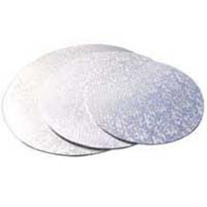 Cake Board Silver 11 Inch Round Mdf  6mm Thick