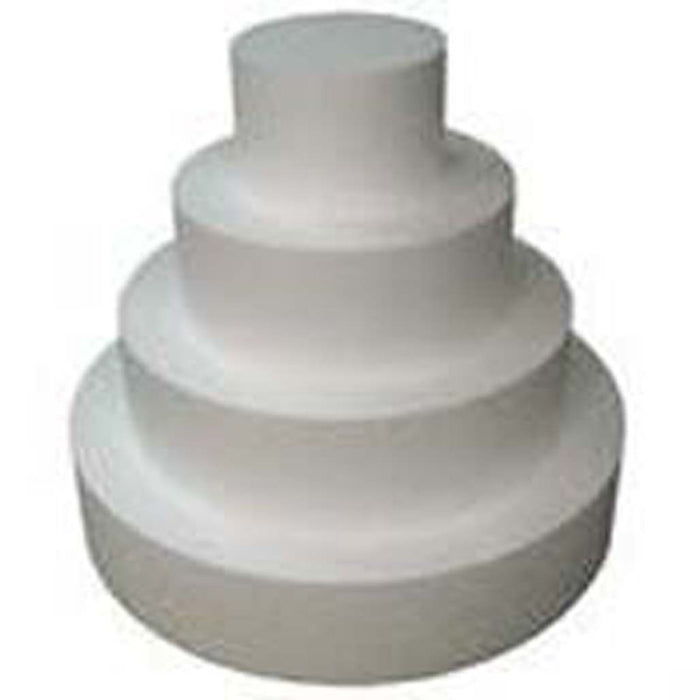 13x3 Inch Foam Cake Dummy Round