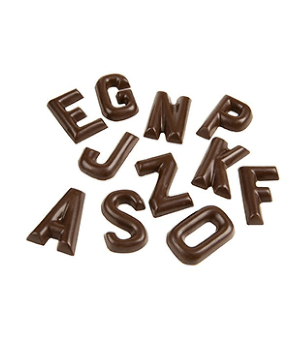 Alphabet A-Z Chocolate Mould 39 x 35 x 6 (mm)