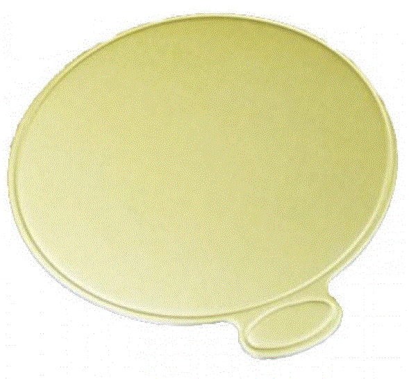 Round Gold 2mm Cake Board 8cm - Pack of 50