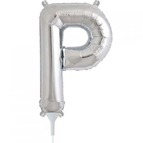 16'' Silver Foil Balloon Alpha P