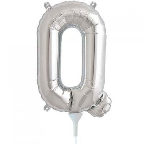 16'' Silver Foil Balloon Alpha Q