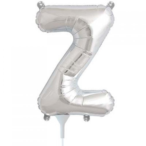 16'' Silver Foil Balloon Alpha Z