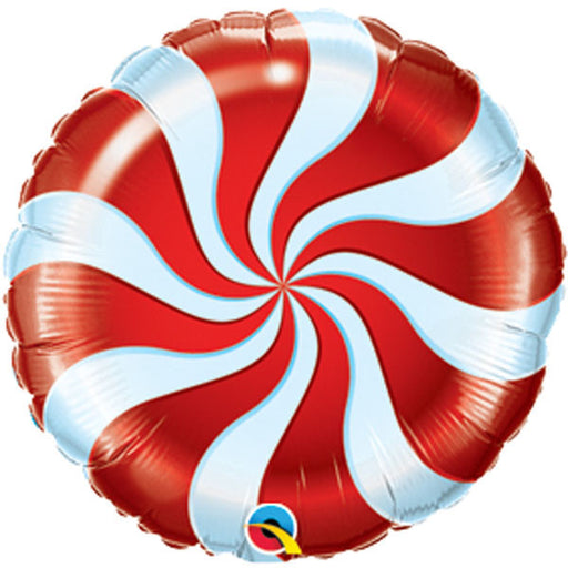 Foil Candy Swirl Red