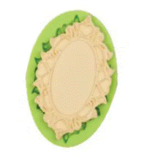 Oval Plaque Silicone Mould