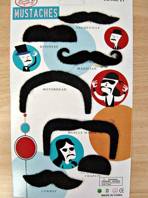 Set OF 7 Moustaches