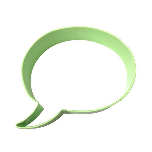 Speech Bubble Cookie Cutter Light Green