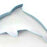 Dolphin Cookie Cutter Blue