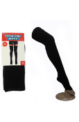 Adult Black Extra Long Socks